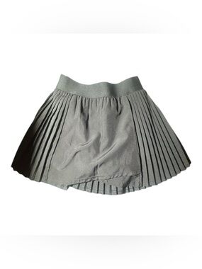 I Love Soho Black Pleated Skater Mini Skort